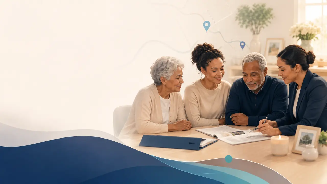 Final expense support image for families reviewing planning documents