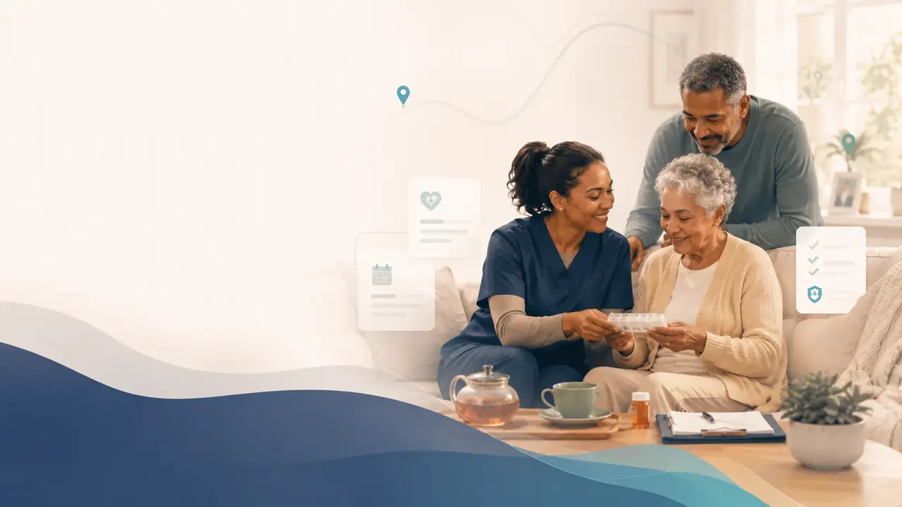Home care planning image for families organizing support at home