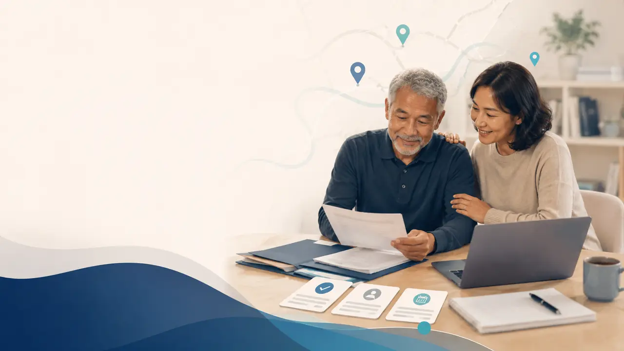 SSDI and disability benefits support image for organized planning